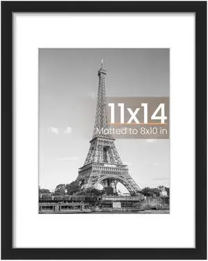 upsimples 11x14 Picture Frame, Black, Wall Decor Photo Frame, 1 Pack upsimples 11x14 Picture Frame, Black, Wall Decor Photo Frame, 1 Pack