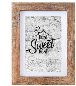 Califortree Rustic Brown Wood Picture Frame 5x7, Displays 4x6 Photo with Mat, Shatterproof Plexiglass for Wall and Tabletop Display Califortree Rustic Brown Wood Picture Frame 5x7, Displays 4x6 Photo with Mat, Shatterproof Plexiglass for Wall and Tabletop Display