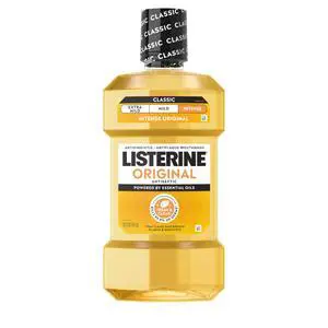 Listerine Original Antiseptic Mouthwash Intense Original, 33.8 fl oz / 1 L Listerine Original Antiseptic Mouthwash Intense Original, 33.8 fl oz / 1 L