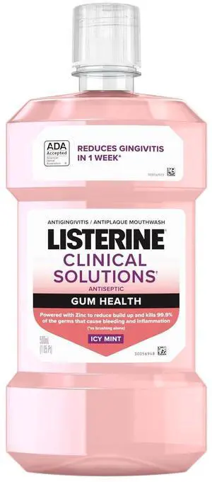 Listerine Clinical Solutions Gum Health Mouthwash 16.9 fl oz / 500 mL Listerine Clinical Solutions Gum Health Mouthwash 16.9 fl oz / 500 mL