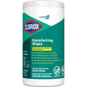 CloroxPro Clorox Disinfecting Wipes, 75 Count, Fresh Scent (Package May Vary) CloroxPro Clorox Disinfecting Wipes, 75 Count, Fresh Scent (Package May Vary)