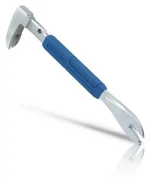 Bates Cats Paw Nail Puller Tool, 8-Inch Small Pry Bar, Forged Steel Construction with No-Slip Cushion Grip, Crowbar for Home Remodeling, Woodworking and Precision Tasks Bates Cats Paw Nail Puller Tool, 8-Inch Small Pry Bar, Forged Steel Construction with No-Slip Cushion Grip, Crowbar for Home Remodeling, Woodworking and Precision Tasks