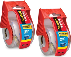 Scotch Heavy Duty Packaging Tape, Clear, 2 Inches x 800 Inches, 2 Count Scotch Heavy Duty Packaging Tape, Clear, 2 Inches x 800 Inches, 2 Count
