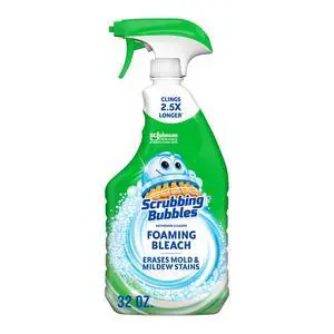 Scrubbing Bubbles Foaming Bleach Bathroom Cleaner, 32oz Scrubbing Bubbles Foaming Bleach Bathroom Cleaner, 32oz