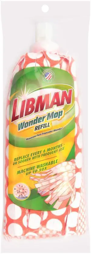 Libman Wonder Microfiber Mop Refill 7 in. - 1 Each Libman Wonder Microfiber Mop Refill 7 in. - 1 Each