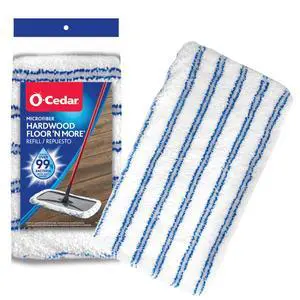 O-Cedar Microfiber Mop Refill for Hardwood Floor 'N More O-Cedar Microfiber Mop Refill for Hardwood Floor 'N More