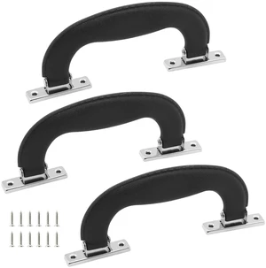 BokWin Black Plastic Luggage Handle 6.1Inch/155mm 3Pcs BokWin Black Plastic Luggage Handle 6.1Inch/155mm 3Pcs