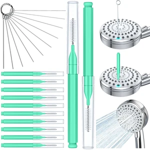 Lumkew Small Hole Cleaning Brush for Shower Head, 20-Pack, Green Lumkew Small Hole Cleaning Brush for Shower Head, 20-Pack, Green