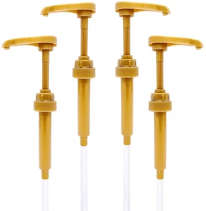 4Pcs Coffee Syrup Pumps Compatible with 25.4oz/750ml Torani, Skinny and Other Syrup Bottles for Lattes, Iced Coffees, Cocktails, Pancakes and More 4Pcs Coffee Syrup Pumps Compatible with 25.4oz/750ml Torani, Skinny and Other Syrup Bottles for Lattes, Iced Coffees, Cocktails, Pancakes and More