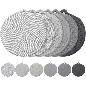 7" Trivets 6-Pack for Hot Dishes, Pots and Pans 7" Trivets 6-Pack for Hot Dishes, Pots and Pans