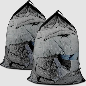Heavy Duty Large Mesh Laundry Bags, 24" x 36", 2 Pack Heavy Duty Large Mesh Laundry Bags, 24" x 36", 2 Pack