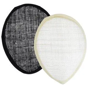 Larrel Fascinator Base 5.3 x 4.1in/13.5 x 10.5cm 2 Pcs Reusable Hat Making Supplies for DIY Party Wedding Hats (Black, Beige) Larrel Fascinator Base 5.3 x 4.1in/13.5 x 10.5cm 2 Pcs Reusable Hat Making Supplies for DIY Party Wedding Hats (Black, Beige)