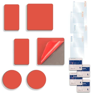 Double-Sided Adhesive Pad and Electrostatic Film for Dash Cam, Customizable, Residue-Free, with 4 Adhesion Promoters, for Car Windshields Double-Sided Adhesive Pad and Electrostatic Film for Dash Cam, Customizable, Residue-Free, with 4 Adhesion Promoters, for Car Windshields