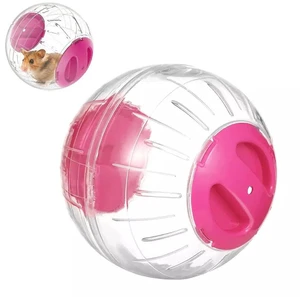 8Inch Pink Transparent Silent Hamster Exercise Ball for Dwarf Rat Relieves Boredom and Increases Activity 8Inch Pink Transparent Silent Hamster Exercise Ball for Dwarf Rat Relieves Boredom and Increases Activity