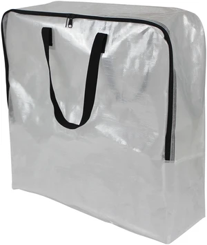 Mainstays 24 Gallon Clear Slim Storage and Moving Bag with Zipper Closure and Dual Carry Handles Mainstays 24 Gallon Clear Slim Storage and Moving Bag with Zipper Closure and Dual Carry Handles