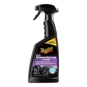 Meguiar's Quik Interior Detailer Cleaner, 16 fl oz Spray Bottle, Quick Detailer Spray Cleans and Refreshes Car Interiors, Plastics, Leather, Rubber, Dashboards, Trim for Meguiar's Quik Interior Detailer Cleaner, 16 fl oz Spray Bottle, Quick Detailer Spray Cleans and Refreshes Car Interiors, Plastics, Leather, Rubber, Dashboards, Trim for