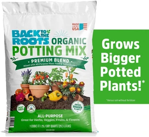 Back to the Roots Organic Potting Mix All-Purpose Premium Blend, 1cuft Back to the Roots Organic Potting Mix All-Purpose Premium Blend, 1cuft