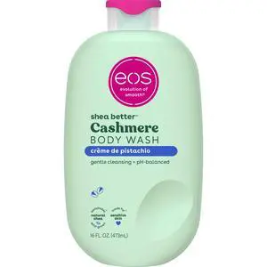 eos Shea Better Cashmere Body Wash, Crème de Pistachio, Creamy Gel Formula, 16 fl oz. eos Shea Better Cashmere Body Wash, Crème de Pistachio, Creamy Gel Formula, 16 fl oz.