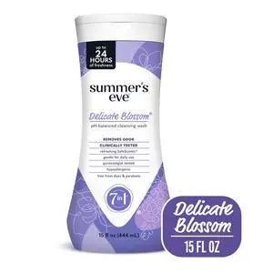 Summers Eve Delicate Blossom Daily Feminine Wash, 15 Oz Summers Eve Delicate Blossom Daily Feminine Wash, 15 Oz