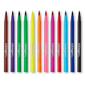 KINGART Studio, Watercolor Brush Markers, 12 Colors KINGART Studio, Watercolor Brush Markers, 12 Colors