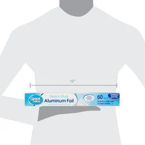 Great Value Heavy Duty Aluminum Foil, 50 sq ft Great Value Heavy Duty Aluminum Foil, 50 sq ft