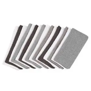 Mainstays 18-Pack Washcloth Bundle, Grey Multi Mainstays 18-Pack Washcloth Bundle, Grey Multi