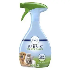 Febreze Fabric Spray Air Freshener, Odor-Fighting Fabric Refresher, Pet Odor Fighter, 23.6 fl oz Febreze Fabric Spray Air Freshener, Odor-Fighting Fabric Refresher, Pet Odor Fighter, 23.6 fl oz