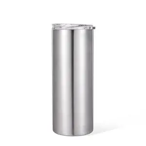 25 fl oz Double Wall Stainless Steel Slim Tumbler, Slider lid 25 fl oz Double Wall Stainless Steel Slim Tumbler, Slider lid
