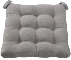 Mainstays Textured Chair Seat Pad (Chair Cushion), Gray Color, 1-Piece, 15.5" x 16" Mainstays Textured Chair Seat Pad (Chair Cushion), Gray Color, 1-Piece, 15.5" x 16"