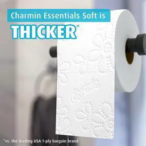 Charmin Essentials Soft Toilet Paper 6 Mega Rolls, 330 sheets per roll Charmin Essentials Soft Toilet Paper 6 Mega Rolls, 330 sheets per roll