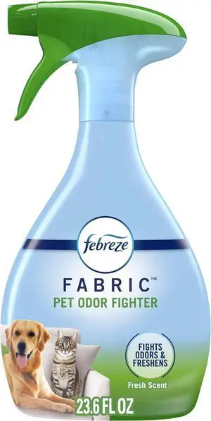 Febreze Fabric Spray Air Freshener, Odor-Fighting Fabric Refresher, Sneaker Balls Alternative, Couch Cleaner, Linen Spray, Multi-Use, Pet Odor Fighter Scent, 23.6 fl oz Febreze Fabric Spray Air Freshener, Odor-Fighting Fabric Refresher, Sneaker Balls Alternative, Couch Cleaner, Linen Spray, Multi-Use, Pet Odor Fighter Scent, 23.6 fl oz