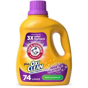ARM & HAMMER Plus OxiClean with Odor Blasters Liquid Laundry Detergent ARM & HAMMER Plus OxiClean with Odor Blasters Liquid Laundry Detergent