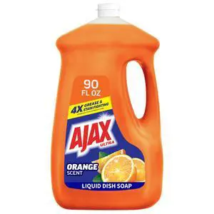 Ajax Ultra Liquid Dish Soap, Triple Action, Orange Scent, 90 fl oz Ajax Ultra Liquid Dish Soap, Triple Action, Orange Scent, 90 fl oz