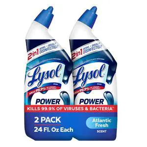 Lysol Toilet Bowl Cleaner Clinging Gel Power 24oz 2Pack Lysol Toilet Bowl Cleaner Clinging Gel Power 24oz 2Pack