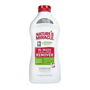 Nature's Miracle Laundry Boost In-Wash Pet Stain & Odor Remover, 32oz Nature's Miracle Laundry Boost In-Wash Pet Stain & Odor Remover, 32oz