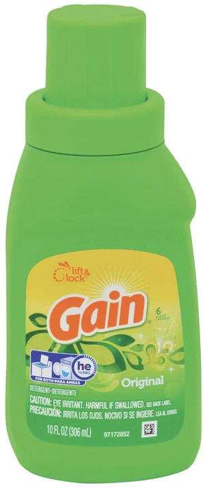 Gain Liquid Detergent, Original Scent, 10Ounce Gain Liquid Detergent, Original Scent, 10Ounce