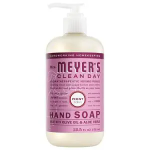 Mrs. Meyer's Clean Day Hand Soap, Peony Scent, 12.5 Fl Oz Bottle Mrs. Meyer's Clean Day Hand Soap, Peony Scent, 12.5 Fl Oz Bottle
