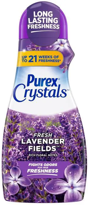 Purex Crystals Scent Booster Fresh Lavender Fields 39oz Purex Crystals Scent Booster Fresh Lavender Fields 39oz