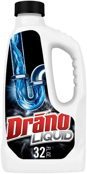 Drano 32oz Liquid Drain Cleaner & Clog Remover for Hair and Soap Scum Drano 32oz Liquid Drain Cleaner & Clog Remover for Hair and Soap Scum