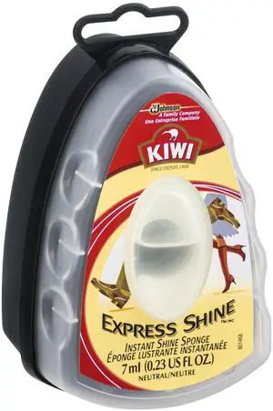 Kiwi Express Neutral Shoe Shine Sponge - Leather Care for Shoes, Boots, Furniture, Jacket, Briefcase, Purse, Bag Kiwi Express Neutral Shoe Shine Sponge - Leather Care for Shoes, Boots, Furniture, Jacket, Briefcase, Purse, Bag