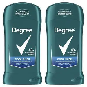 Degree Men Original Antiperspirant Cool Rush 2.7 oz Twin Pack Degree Men Original Antiperspirant Cool Rush 2.7 oz Twin Pack