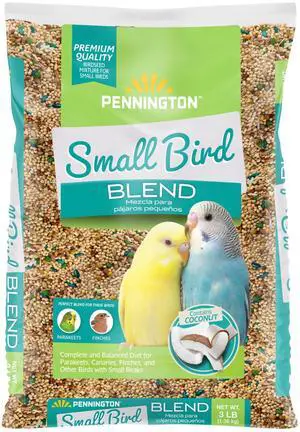 Pennington Small Breed Everyday Blend Parakeet, Canary, Finch Bird Food, 3lb Bag Pennington Small Breed Everyday Blend Parakeet, Canary, Finch Bird Food, 3lb Bag
