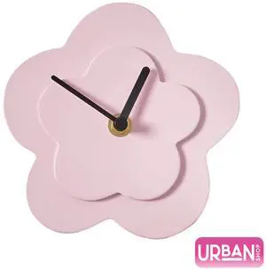 Urban Shop 5.7" Quartz Daisy Table Top Clock Urban Shop 5.7" Quartz Daisy Table Top Clock