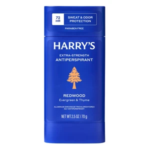 Harry's Extra-Strength Antiperspirant Deodorant for Men, 2.5oz, Redwood, Sweat and Odor Protection Harry's Extra-Strength Antiperspirant Deodorant for Men, 2.5oz, Redwood, Sweat and Odor Protection