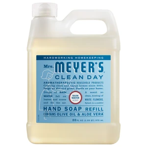 Mrs. Meyer's Clean Day Hand Soap Refill, 33fl oz, Rain Water Scent Mrs. Meyer's Clean Day Hand Soap Refill, 33fl oz, Rain Water Scent