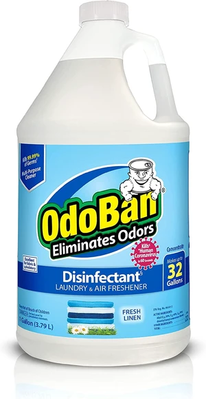 OdoBan Odor Eliminator and Disinfectant Concentrate Fresh Linen 1 Gallon OdoBan Odor Eliminator and Disinfectant Concentrate Fresh Linen 1 Gallon