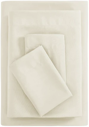 Mainstays Full Microfiber 4-Piece Bed Sheet Set, Fresh Ivory Mainstays Full Microfiber 4-Piece Bed Sheet Set, Fresh Ivory