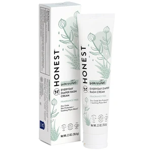 The Honest Company Diaper Rash Cream Hypoallergenic Cruelty-Free 2.5 oz The Honest Company Diaper Rash Cream Hypoallergenic Cruelty-Free 2.5 oz