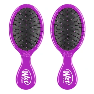 Wet Brush Mini Detangler Hair Brush, Pink, Ultra-Soft IntelliFlex Bristles, Pain-Free, Travel Size, All Hair Types Wet Brush Mini Detangler Hair Brush, Pink, Ultra-Soft IntelliFlex Bristles, Pain-Free, Travel Size, All Hair Types