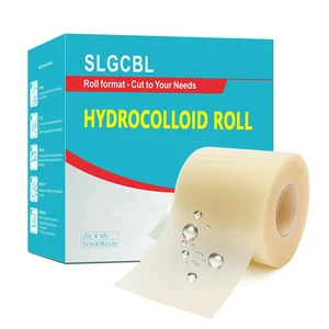 2in x 6ft Hydrocolloid Roll for Wound Care, XXL Pimple Patch Roll 2in x 6ft Hydrocolloid Roll for Wound Care, XXL Pimple Patch Roll